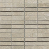Copy of Brava- 1"x3" stacked on 13"x13" Mesh Glazed Porcelain Tile by Emser Tile - The Flooring Factory