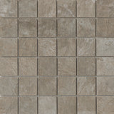 Brava- 2"x2" on 13"x13" Mesh Glazed Porcelain Tile by Emser Tile - The Flooring Factory