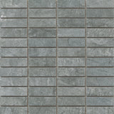 Copy of Brava- 1"x3" stacked on 13"x13" Mesh Glazed Porcelain Tile by Emser Tile - The Flooring Factory