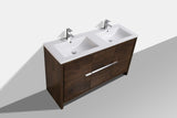 Arya Rose Wood Double Sink Bathroom Vanity - The Flooring Factory