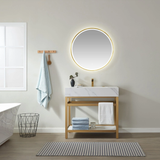 Balboa Gold Single Sink Bathroom Vanity - The Flooring Factory