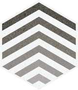 Bauhaus - 9”x 10” Hex Glazed Porcelain Tile by Emser - The Flooring Factory