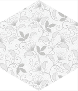 Bauhaus - 9”x 10” Hex Glazed Porcelain Tile by Emser - The Flooring Factory