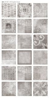 Design- 9"x9" Glazed Porcelain by Emser - The Flooring Factory