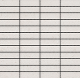 Erosion- 1" x 3" on 12" X 12" Mesh Glazed Porcelain Tile by Emser - The Flooring Factory