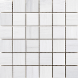 Latitude - 2"x2" on 12" X 12" Mosaic Mesh Glazed Porcelain Tile by Emser - The Flooring Factory