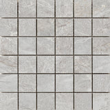Milestone- 2"x2" on 12" X 12" Mosaic Mesh Glazed Porcelain Tile by Emser - The Flooring Factory