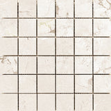 Newport- 2"x 2" Glazed Porcelain on a 12”x12” Mesh Mosaic Tile by Emser - The Flooring Factory