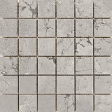 Newport- 2"x 2" Glazed Porcelain on a 12”x12” Mesh Mosaic Tile by Emser - The Flooring Factory