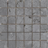 Newport- 2"x 2" Glazed Porcelain on a 12”x12” Mesh Mosaic Tile by Emser - The Flooring Factory