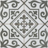 Nostalgia - 18”x 18” Glazed Ceramic Tile by Emser - The Flooring Factory