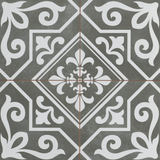 Nostalgia - 18”x 18” Glazed Ceramic Tile by Emser - The Flooring Factory