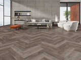 Rockies Herringbone-Summit Sky SPC- Waterproof Flooring by Garrison - The Flooring Factory