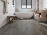 Grey Tile - Waterproof Flooring by Add Floor - The Flooring Factory