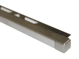 TRIM - Square Tile Edge Stainless Steel - The Flooring Factory