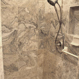 TRAVERTINE CROSSCUT™ - Travertine Filled & Honed Tile by Emser Tile - The Flooring Factory