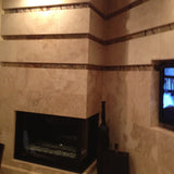 TRAVERTINE CROSSCUT™ - Travertine Filled & Honed Tile by Emser Tile - The Flooring Factory