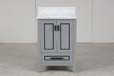 Venetian Gray Single Sink Bathroom Vanity - The Flooring Factory