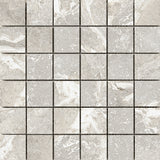 VIENNA - 2”X2” on 13”x 13” Mesh Mosaic Glazed Porcelain Tile by Emser - The Flooring Factory