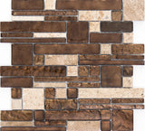VISTA™ -  Glass & Stone Mosaic Tile by Emser Tile - The Flooring Factory