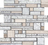 VISTA™ -  Glass & Stone Mosaic Tile by Emser Tile - The Flooring Factory