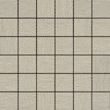 Jute- 2"x2" on 12" x 12" Mesh Mosaic Glazed Ceramic Tile by Emser - The Flooring Factory