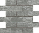 Reserva- 2"x4" on 13" X 13" Mosaic Mesh Glazed Porcelain Tile by Emser - The Flooring Factory