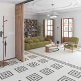 Bauhaus - 8”x 8” Glazed Porcelain Tile by Emser - The Flooring Factory