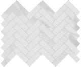 Vara - 1" x 3" Herringbone Mesh Mosaic Glazed Porcelain Tile by Emser - The Flooring Factory