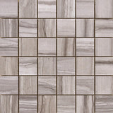 NOWEIGHT ARCHIVE - 2"x2" on 12" X 12" Mosaic Mesh Glazed Porcelain Tile by Emser - The Flooring Factory