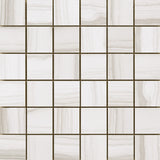 NOWEIGHT ARCHIVE - 2"x2" on 12" X 12" Mosaic Mesh Glazed Porcelain Tile by Emser - The Flooring Factory