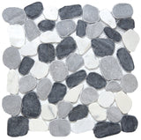 CULTURA™ - Pebbles Mosaic Tile by Emser Tile - The Flooring Factory