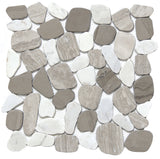 CULTURA™ - Pebbles Mosaic Tile by Emser Tile - The Flooring Factory