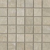 Brava- 2"x2" on 13"x13" Mesh Glazed Porcelain Tile by Emser Tile - The Flooring Factory