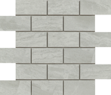 Reserva- 2"x4" on 13" X 13" Mosaic Mesh Glazed Porcelain Tile by Emser - The Flooring Factory