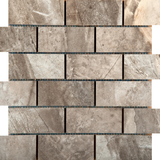Eurasia - 2" x 4" on 13" X 13" Mesh Glazed Porcelain Tile by Emser - The Flooring Factory