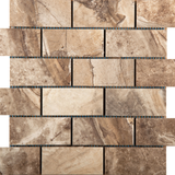 Eurasia - 2" x 4" on 13" X 13" Mesh Glazed Porcelain Tile by Emser - The Flooring Factory