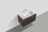 Sienna G Oak Single Sink Bathroom Vanity - The Flooring Factory