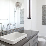 VISTA GLASS & STONE PATTERN BLENDS™ -  Glass & Stone Mosaic Tile by Emser Tile - The Flooring Factory