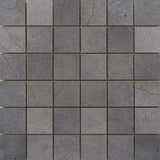 ST. MORITZ II - 2"X2" on 12”X12” Mesh Mosaic Glazed Porcelain Tile by Emser - The Flooring Factory