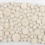 LUCENTE GLASS & STONE CIRCLE BLENDS™ - Glass Wall Tile & Mosaic Tile by Emser Tile - The Flooring Factory