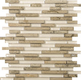LUCENTE GLASS & STONE LINEAR BLENDS™ - Glass Wall Tile & Mosaic Tile by Emser Tile - The Flooring Factory
