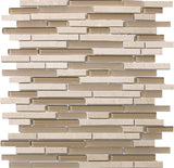 LUCENTE GLASS & STONE LINEAR BLENDS™ - Glass Wall Tile & Mosaic Tile by Emser Tile - The Flooring Factory