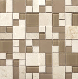 LUCENTE GLASS & STONE PATTERN BLENDS™ - Glass Wall Tile & Mosaic Tile by Emser Tile - The Flooring Factory