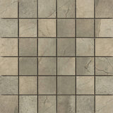 ST. MORITZ II - 2"X2" on 12”X12” Mesh Mosaic Glazed Porcelain Tile by Emser - The Flooring Factory