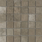 Pienza-12" X 12" Mosaic Mesh Glazed Porcelain Tile by Emser - The Flooring Factory