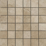 ST. MORITZ II - 2"X2" on 12”X12” Mesh Mosaic Glazed Porcelain Tile by Emser - The Flooring Factory