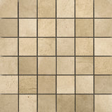 ST. MORITZ II - 2"X2" on 12”X12” Mesh Mosaic Glazed Porcelain Tile by Emser - The Flooring Factory