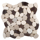 VENETIAN PEBBLES™ - Pebbles Style Mosaic Tile by Emser Tile - The Flooring Factory