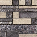 VISTA GLASS & STONE PATTERN BLENDS™ -  Glass & Stone Mosaic Tile by Emser Tile - The Flooring Factory